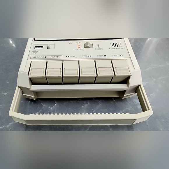 Original owner VintageTexas instruments program recorder. Working. EXTRA MANUALS - Picture 4 of 16